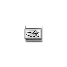 Load image into Gallery viewer, COMPOSABLE CLASSIC LINK 330109/19 PWR STAR (GIRL POWER) IN 925 SILVER
