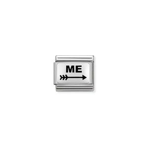 COMPOSABLE CLASSIC LINK 330109/44 ME (WITH ARROW) IN 925 SILVER