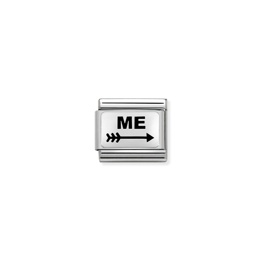 COMPOSABLE CLASSIC LINK 330109/44 ME (WITH ARROW) IN 925 SILVER