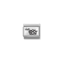 Load image into Gallery viewer, COMPOSABLE CLASSIC LINK 330112/19 JULY FLOWER IN 925 SILVER
