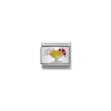 Load image into Gallery viewer, COMPOSABLE CLASSIC LINK 330202/26 COCKTAIL IN ENAMEL &amp; 925 SILVER
