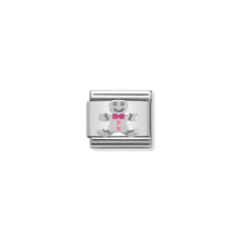 Load image into Gallery viewer, COMPOSABLE CLASSIC LINK 330204/09 GINGERBREAD MAN IN ENAMEL &amp; 925 SILVER
