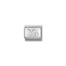 Load image into Gallery viewer, COMPOSABLE CLASSIC LINK 330302/01 ARIES ZODIAC WITH CZ IN 925 SILVER
