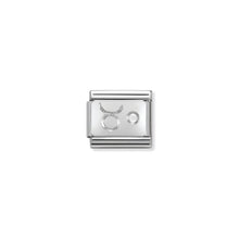 Load image into Gallery viewer, COMPOSABLE CLASSIC LINK 330302/02 TAURUS ZODIAC WITH CZ IN 925 SILVER
