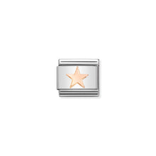 Load image into Gallery viewer, COMPOSABLE CLASSIC LINK 430104/42 STAR IN 9K ROSE GOLD
