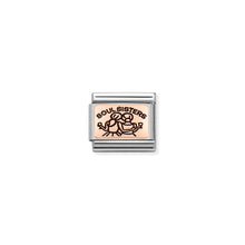 Load image into Gallery viewer, COMPOSABLE CLASSIC LINK 430111/09 SOUL SISTERS IN 9K ROSE GOLD
