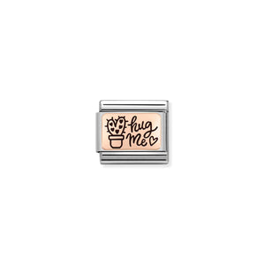 COMPOSABLE CLASSIC LINK 430111/10 HUG ME IN 9K ROSE GOLD