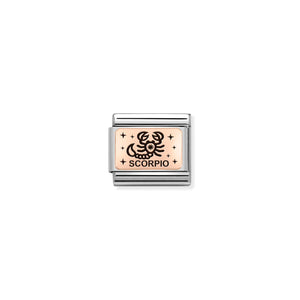 COMPOSABLE CLASSIC LINK 430112/08 SCORPIO IN 9K ROSE GOLD