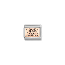 Load image into Gallery viewer, COMPOSABLE CLASSIC LINK 430112/10 CAPRICORN IN 9K ROSE GOLD
