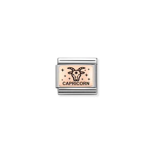 COMPOSABLE CLASSIC LINK 430112/10 CAPRICORN IN 9K ROSE GOLD