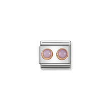 Load image into Gallery viewer, COMPOSABLE CLASSIC LINK 430506/22 PINK OPAL IN 9K ROSE GOLD

