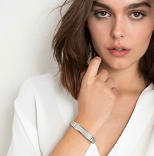 Load image into Gallery viewer, EXTENSION MEDIUM BRACELET 043218/024 CHAMPAGNE CRYSTAL
