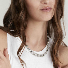 Load image into Gallery viewer, UNCONDITIONALLY NECKLACE 029101/012 GOLD CHAIN WITH CZ
