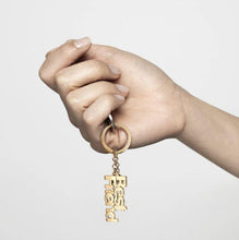 Load image into Gallery viewer, KEYRING 131702/026 BEST FRIEND ROSE GOLD STAINLESS STEEL
